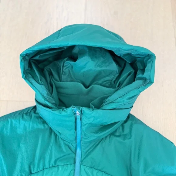 Lululemon Down for it All Jacket Everglade Green - Sz. 6 - Picture 5 of 16